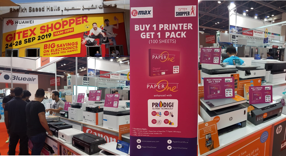 printer partnership dubai gitex shopper show 2019